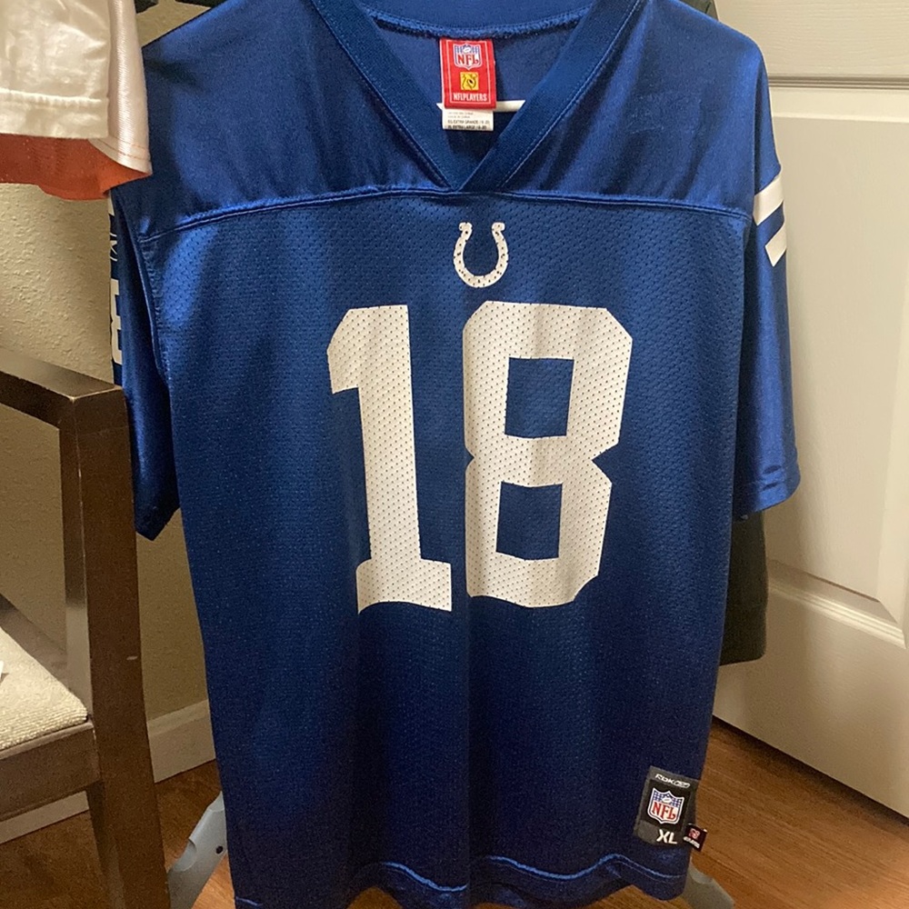 IND COLTS MANNING JERSEY YOUTH L